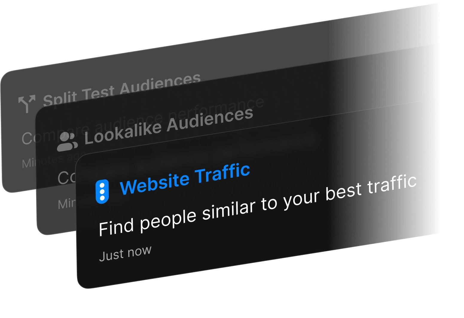 Scale with audience targeting